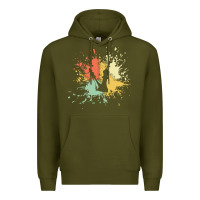 Army Green chess t  shirt c h e s s i n k s p l a s h t  shirt Premium Hoodie - linhVisuals