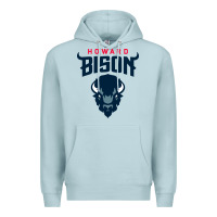 Blue Mist howard bison Premium Hoodie - linhVisuals