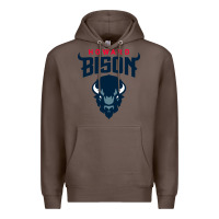 Coffee howard bison Premium Hoodie - linhVisuals
