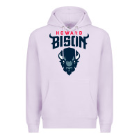 Lilac howard bison Premium Hoodie - linhVisuals
