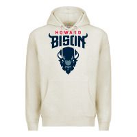 Oatmeal Heather howard bison Premium Hoodie - linhVisuals