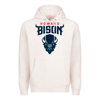 Pale Pink howard bison Premium Hoodie - linhVisuals