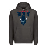 Smoke howard bison Premium Hoodie - linhVisuals