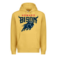 Antique Gold howard bison Premium Hoodie - linhVisuals