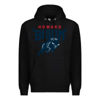 Black howard bison Premium Hoodie - linhVisuals