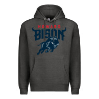 Charcoal Heather howard bison Premium Hoodie - linhVisuals
