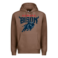 Chestnut howard bison Premium Hoodie - linhVisuals