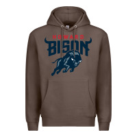 Coffee howard bison Premium Hoodie - linhVisuals