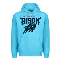 Ocean Blue howard bison Premium Hoodie - linhVisuals