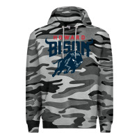 Slate Camo howard bison Premium Hoodie - linhVisuals