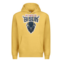 Antique Gold howard bison Premium Hoodie - linhVisuals