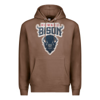 Chestnut howard bison Premium Hoodie - linhVisuals