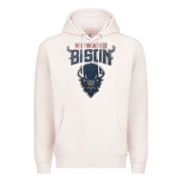 Pale Pink howard bison Premium Hoodie - linhVisuals