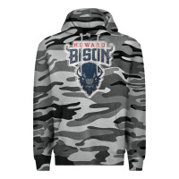 Slate Camo howard bison Premium Hoodie - linhVisuals