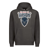 Smoke howard bison Premium Hoodie - linhVisuals