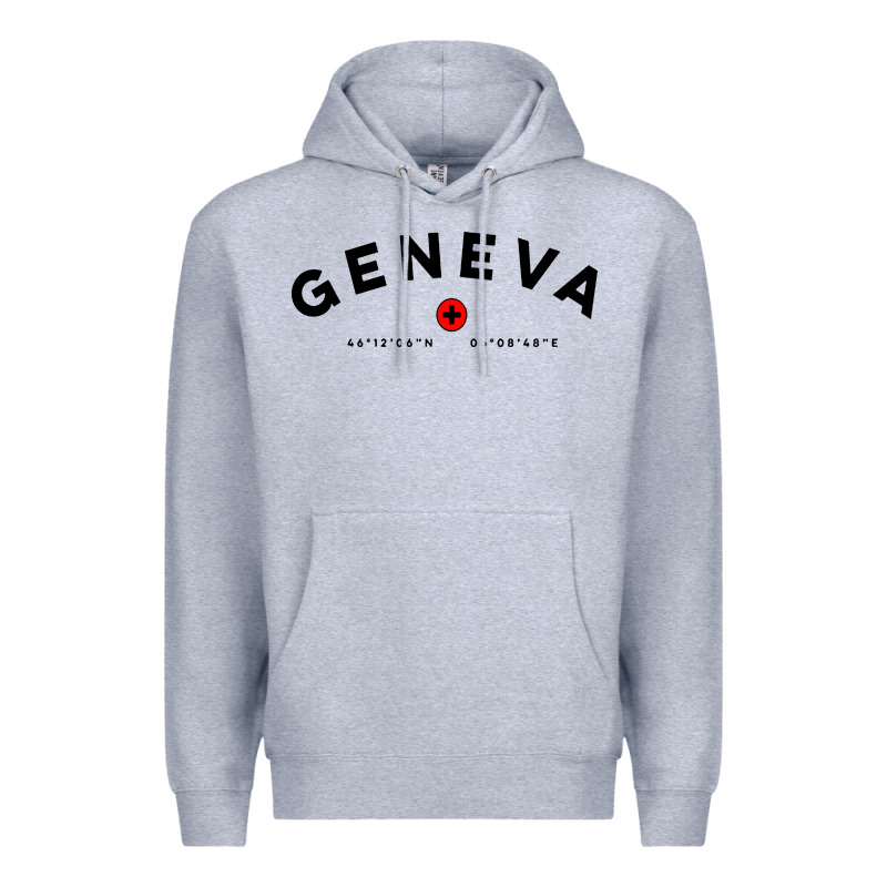 Geneva Switzerland Clothing Gifts And Souvenirs Premium Hoodie by linhVisuals | Teevron