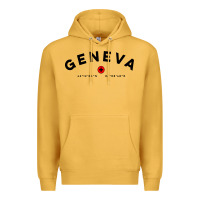Mustard geneva switzerland clothing gifts and souvenirs Premium Hoodie - linhVisuals