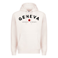 Pale Pink geneva switzerland clothing gifts and souvenirs Premium Hoodie - linhVisuals