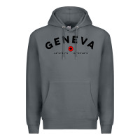 Rock geneva switzerland clothing gifts and souvenirs Premium Hoodie - linhVisuals