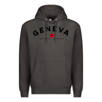 Smoke geneva switzerland clothing gifts and souvenirs Premium Hoodie - linhVisuals