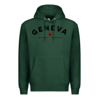 Sports Green geneva switzerland clothing gifts and souvenirs Premium Hoodie - linhVisuals