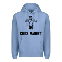 Colony Blue chick magnet Premium Hoodie - linhVisuals
