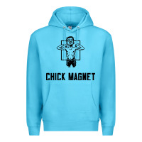 Ocean Blue chick magnet Premium Hoodie - linhVisuals