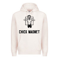 Pale Pink chick magnet Premium Hoodie - linhVisuals