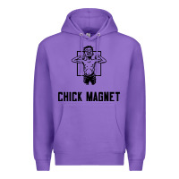Purple chick magnet Premium Hoodie - linhVisuals