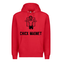 Red chick magnet Premium Hoodie - linhVisuals