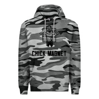 Slate Camo chick magnet Premium Hoodie - linhVisuals
