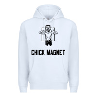 White chick magnet Premium Hoodie - linhVisuals