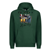 Sports Green Horror friends Premium Hoodie - linhVisuals