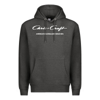 Charcoal Heather chris boat company Premium Hoodie - linhVisuals