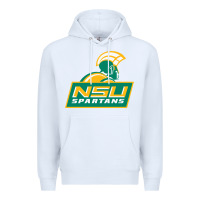 White norfolk state spartans Premium Hoodie - linhVisuals