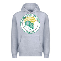 Heather Grey norfolk state spartans Premium Hoodie - linhVisuals