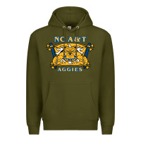 Army Green north carolina a&t aggies Premium Hoodie - linhVisuals