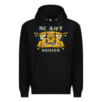 Black north carolina a&t aggies Premium Hoodie - linhVisuals