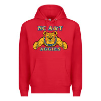 Red north carolina a&t aggies Premium Hoodie - linhVisuals