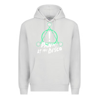 Dove Grey PANIC! AT THE DISCO Premium Hoodie - linhVisuals