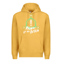 Mustard PANIC! AT THE DISCO Premium Hoodie - linhVisuals