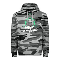 Slate Camo PANIC! AT THE DISCO Premium Hoodie - linhVisuals
