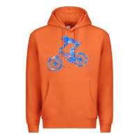 Carrot downhill mountain bike t  shirt downhill mountain bike jump blue water Premium Hoodie - linhVisuals