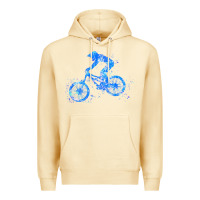 Pina Colada downhill mountain bike t  shirt downhill mountain bike jump blue water Premium Hoodie - linhVisuals