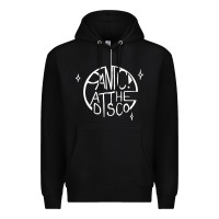 Black PANIC! AT THE DISCO Premium Hoodie - linhVisuals