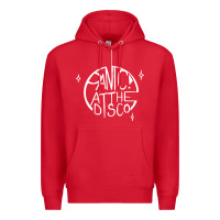 Red PANIC! AT THE DISCO Premium Hoodie - linhVisuals