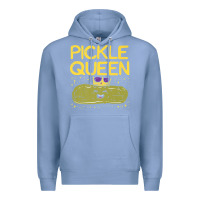 Colony Blue are you the pickle queen womens funny pickle gifts premium t shirt Premium Hoodie - linhVisuals