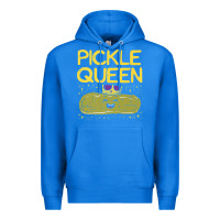 True Royal are you the pickle queen womens funny pickle gifts premium t shirt Premium Hoodie - linhVisuals