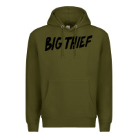 Army Green BIG THIEF Premium Hoodie - linhVisuals