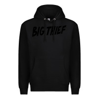 Black BIG THIEF Premium Hoodie - linhVisuals
